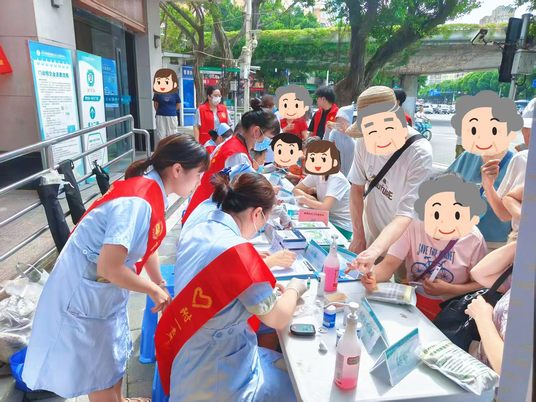 党建引领科普惠民 守护居民肝脏健康 ——福建医科大学附属第一医院肝病中心肝内科党支部走进新港街道开展世界肝炎日义诊科普活动