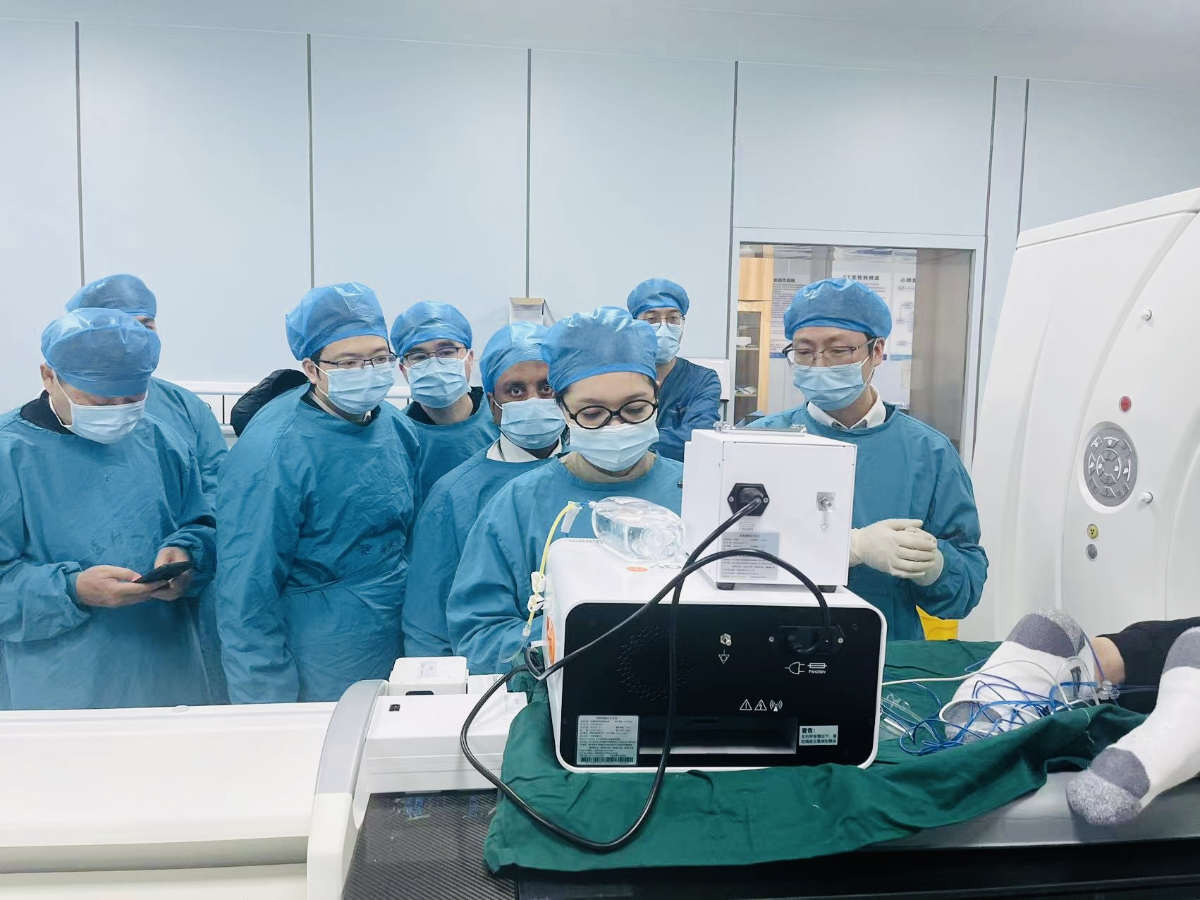 以专业之力践行“一带一路”医疗合作  孟加拉国医师赴我院介入科学习