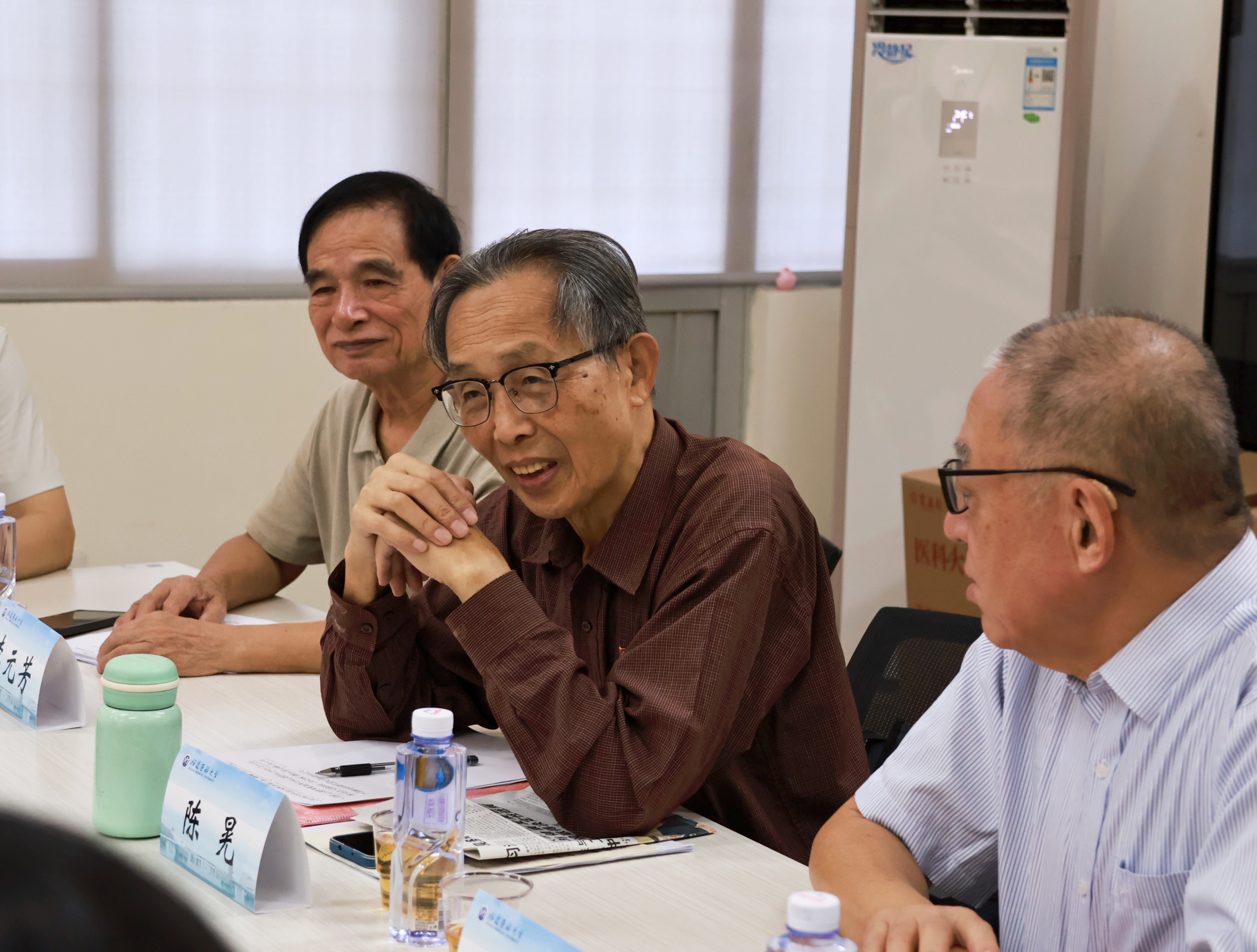 赓续红色血脉 筑牢思想根基——福建医科大学第一临床医学院关工委“五老”思政课走进一站式学生社区