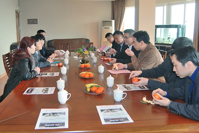 台湾参访团参观福建医大附一护养中心