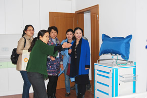 民盟福建省委领导莅临护养中心视察调研 民盟福建省委领导莅临护养中心视察调研