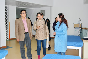 民盟福建省委领导莅临护养中心视察调研 民盟福建省委领导莅临护养中心视察调研