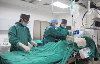 我院心血管内科一天成功完成3例房颤患者经皮左心耳封堵术 我院心血管内科一天成功完成3例房颤患者经皮左心耳封堵术