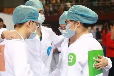 我院代表福建医科大学参加第七届全国高等医学院校大学生临床技能竞赛(华东区分赛)创佳绩 我院代表福建医科大学参加第七届全国高等医学院校大学生临床技能竞赛(华东区分赛)创佳绩