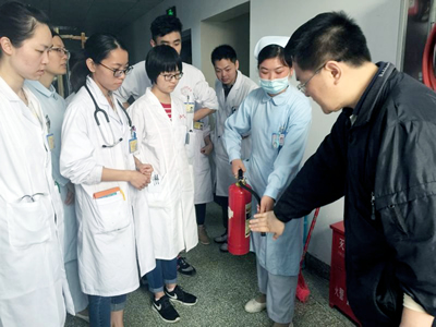 我院消化内科开展病区消防演练 我院消化内科开展病区消防演练