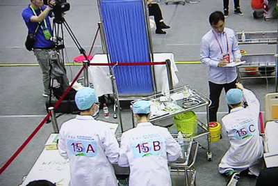 第七届全国高等医学院校大学生临床技能竞赛总决赛第一临床医学院代表福建医科大学参赛以全国第一名佳绩荣获特等奖