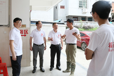 心系一线医疗队 鼓舞村前受鼓舞--福建医大附一医院应急救援医疗队赴闽清救援系列报道四