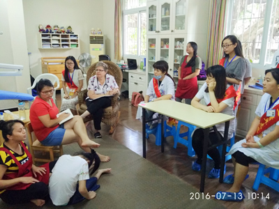 青春话奉献  爱盲助残行——院团委开展关爱特殊人群活动