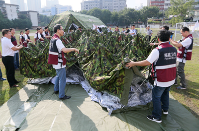 我院开展2016年省级卫生应急队伍演练 我院开展2016年省级卫生应急队伍演练
