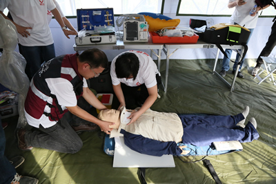 我院开展2016年省级卫生应急队伍演练 我院开展2016年省级卫生应急队伍演练