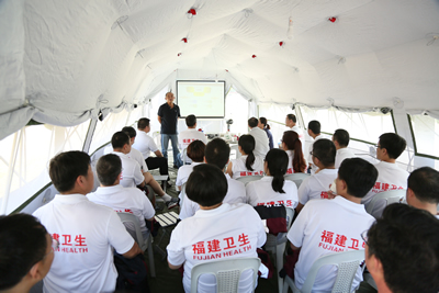 我院开展2016年省级卫生应急队伍演练 我院开展2016年省级卫生应急队伍演练