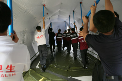 我院作为省级紧急医学救援三队圆满完成2016年省级卫生应急队伍综合救援能力演练 我院作为省级紧急医学救援三队圆满完成2016年省级卫生应急队伍综合救援能力演练