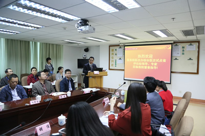 国务院医改办基线调研组到我院视察综合医改工作 国务院医改办基线调研组到我院视察综合医改工作