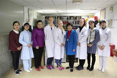 瑞典林奈大学护理实习生到我院参加临床护理学习与实践 瑞典林奈大学护理实习生到我院参加临床护理学习与实践