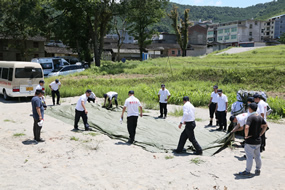 三伏酷暑战高温 应急救援练“强兵”--我院省级紧急医学救援三队开展自然灾害应急救援演练 三伏酷暑战高温 应急救援练“强兵”--我院省级紧急医学救援三队开展自然灾害应急救援演练