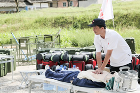 三伏酷暑战高温 应急救援练“强兵”--我院省级紧急医学救援三队开展自然灾害应急救援演练 三伏酷暑战高温 应急救援练“强兵”--我院省级紧急医学救援三队开展自然灾害应急救援演练