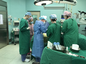 福建医大附一医院整形外科王美水主任医师在韩国大邱加图立大学医学中心(DCUMC)成功开展该院首例小耳症Nagata法耳再造手术