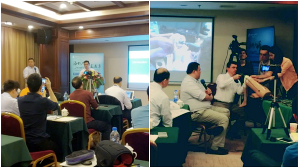 我院关节外科举办2018年福建省单髁及全膝关节置换高级研讨班