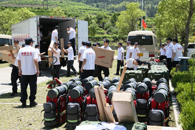 平战结合  常备不懈——我院省级紧急医学救援三队开展自然灾害应急救援演练