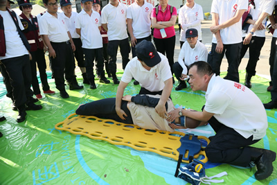 平战结合  常备不懈——我院省级紧急医学救援三队开展自然灾害应急救援演练