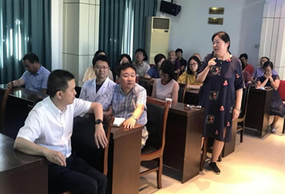 新一届院领导班子莅临皮肤病性病分院调研座谈