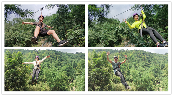 院团委开展2018年职工团员户外素质拓展暨到龄团员退团活动