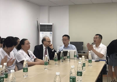 德国汉堡生殖中心Robert Fischer教授到我院做讲座