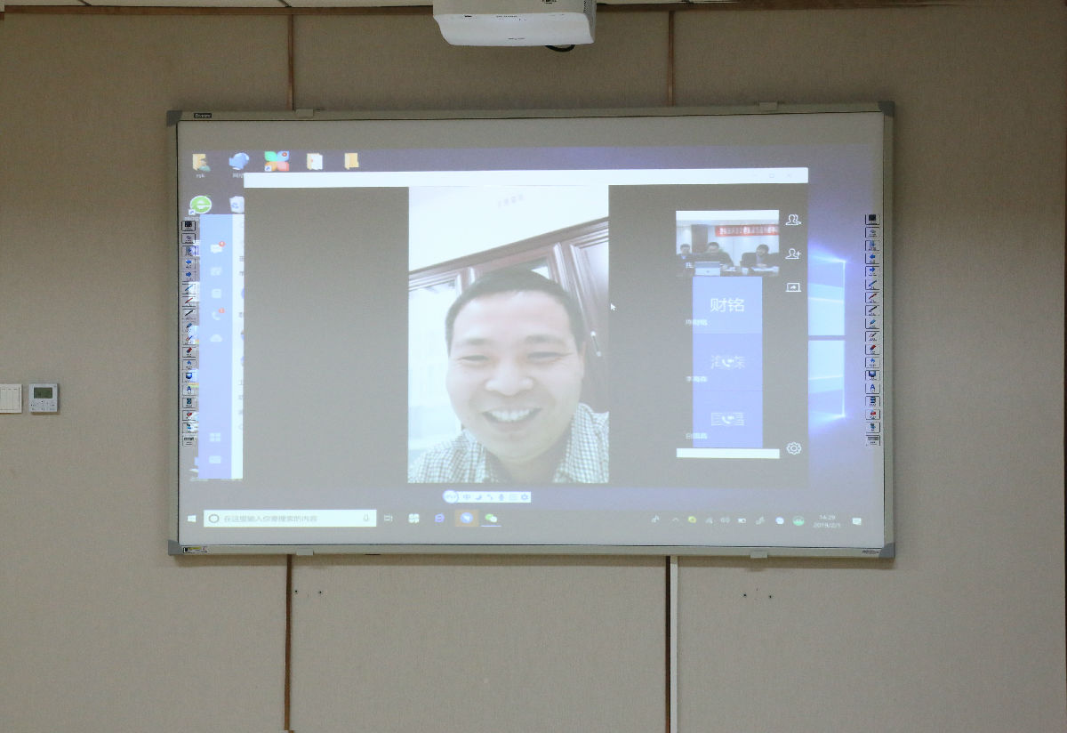 山高水远复相逢  聚短情长暖人心 --院领导视频慰问第15批援博茨瓦纳医疗队员