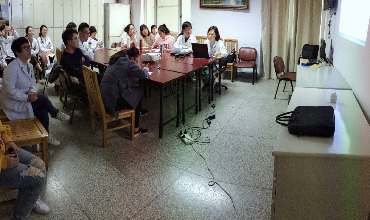 我院消化内科开启零距离诊疗模式 “空中MDT”