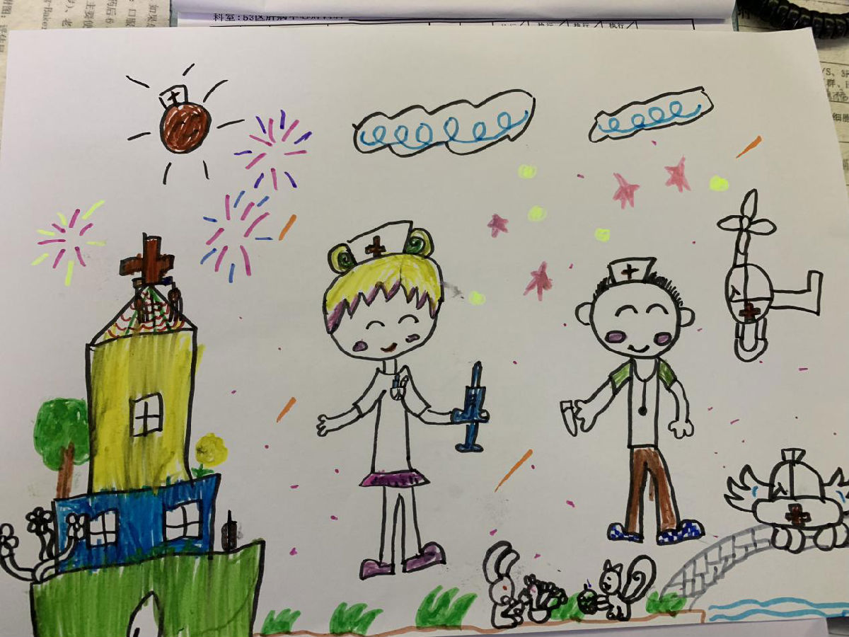 一封充满色彩的感谢信 一封充满色彩的感谢信