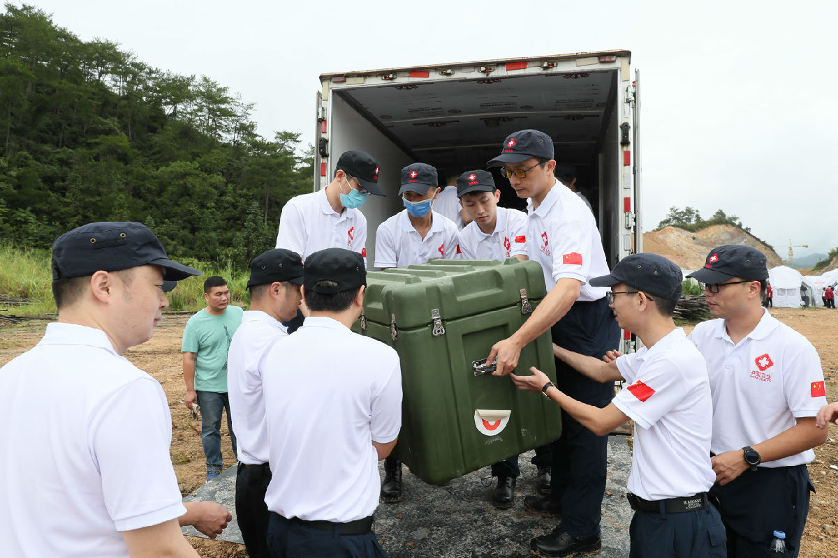 我院圆满完成福建省“健康使命-2020”泥石流灾害事件卫生应急救援综合演练任务