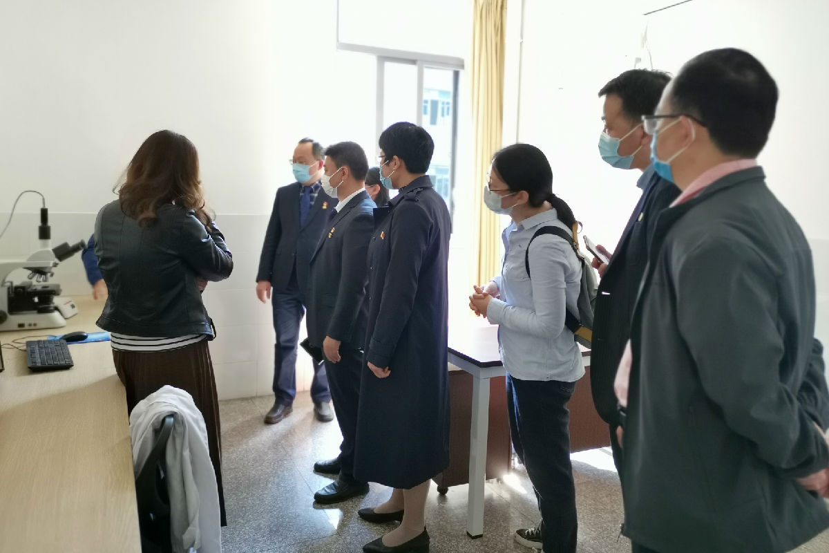 我院病理科团队前往永春县医院病理科调研 我院病理科团队前往永春县医院病理科调研