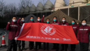 附一医院首批支援武汉医疗队员到达武汉，加油鼓劲